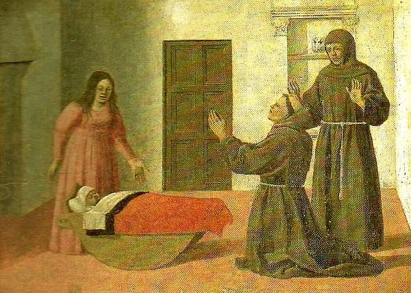 Piero della Francesca polyptych of saint anthony France oil painting art